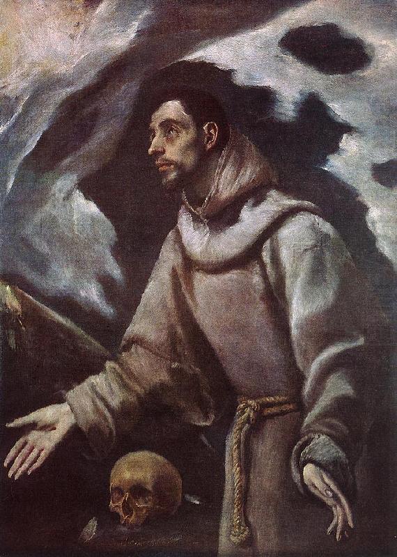 The Ecstasy of St Francis dfh, GRECO, El